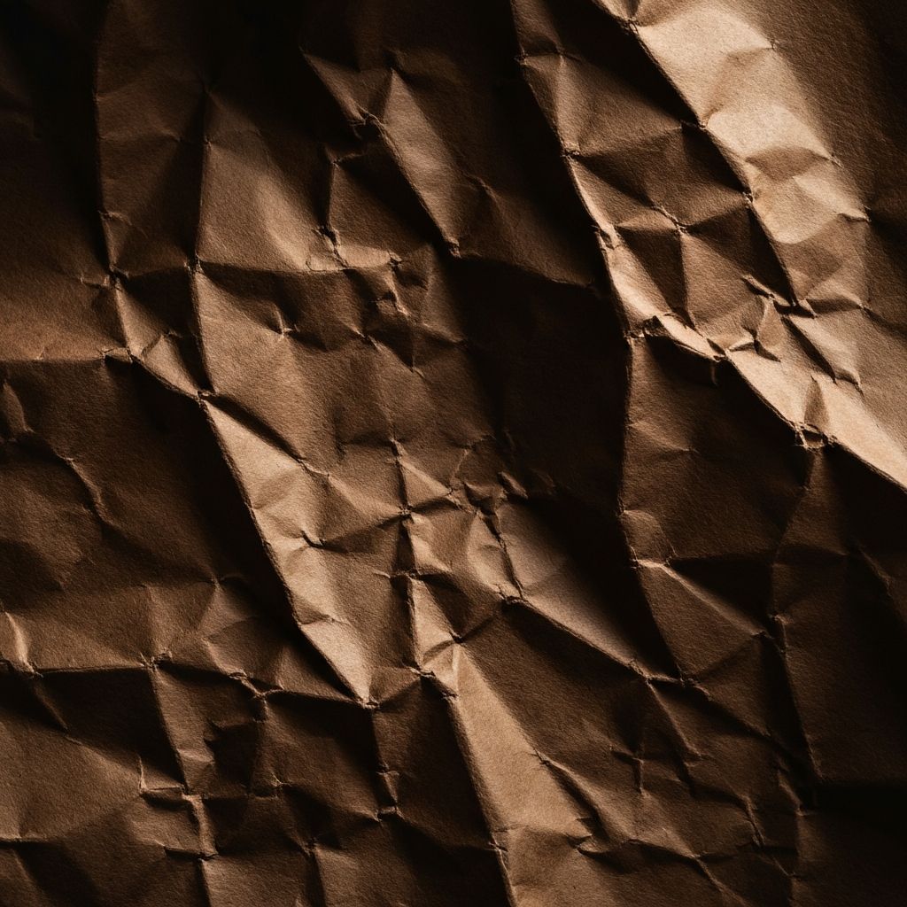 Textura de papel amassado